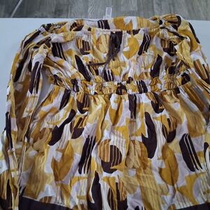 Venezia Multicolor Abstract Top